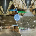 USA warehouse stock Suspension ETL Premiun DLC sensore di luce ad alta baia LED Linear High Bay Light